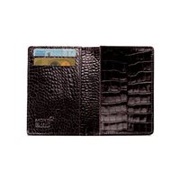 Porta carte di credito Montblanc Uomo Nightflight in Pelle 103607 - 103607